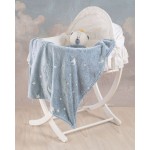 Κουβέρτα Αγκαλιάς - Λίκνου (80x110) Flannel Fleece που φωσφορίζει στο σκοτάδι Rythmos Oddity