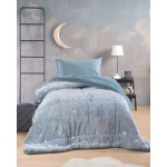 Κουβερτοπάπλωμα Μονό (160x220) με Sherpa, που φωσφορίζει στο σκοτάδι Rythmos Oddity με Πλανήτες