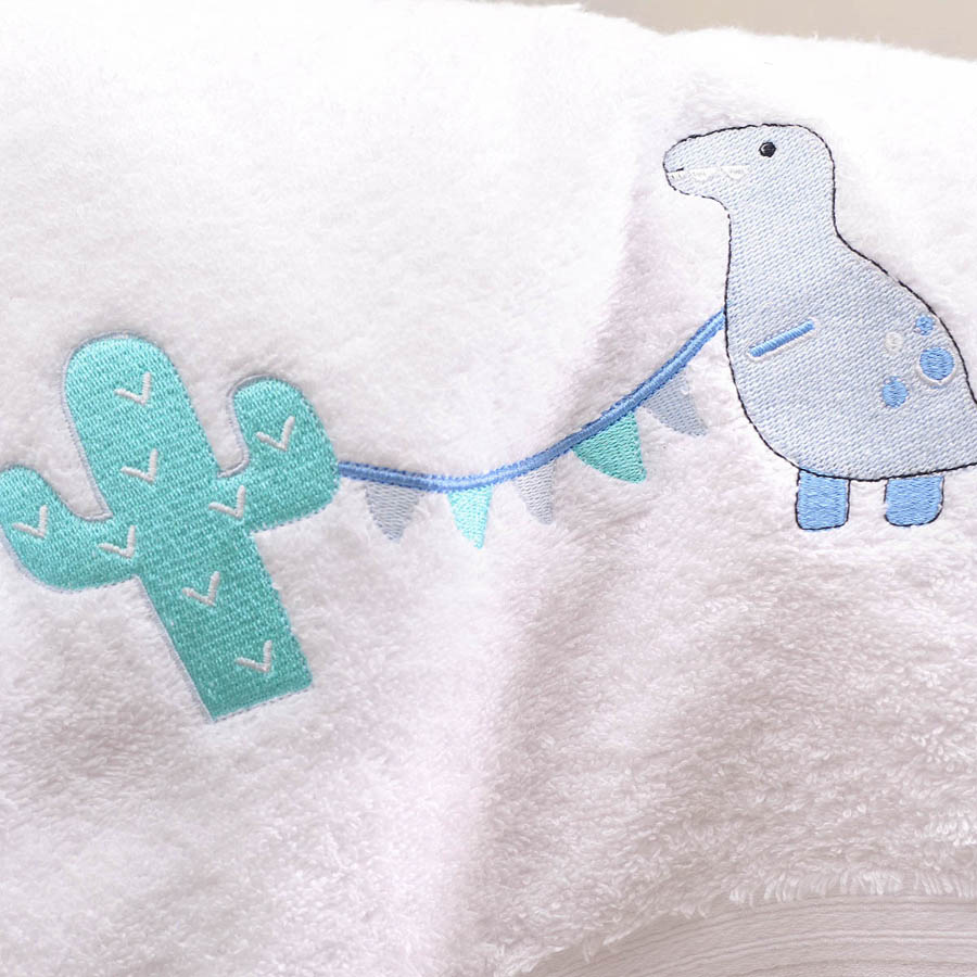 Σετ Πετσέτες 2 τεμαχίων Παιδικές (Χειρός | Λουτρού) Rythmos Diego Σιελ