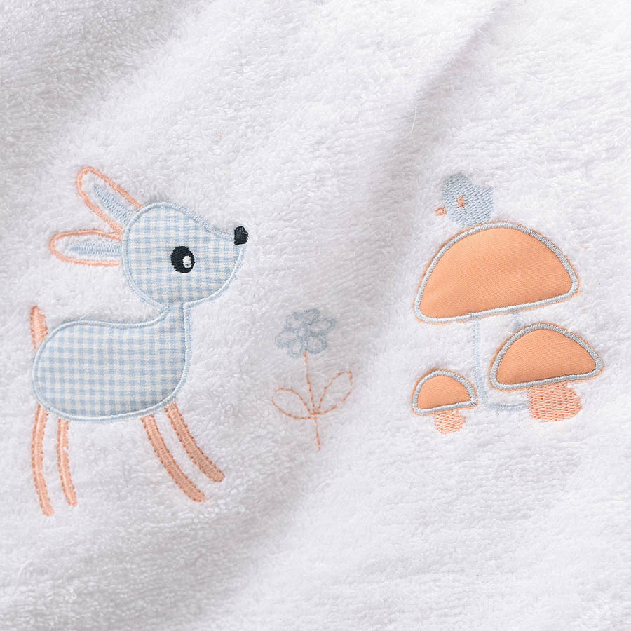 Σετ Πετσέτες 2 τεμαχίων Παιδικές (Χειρός | Λουτρού) Rythmos Floppy Σιελ