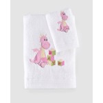 Σετ Πετσέτες 2 τεμαχίων Παιδικές (Χειρός | Λουτρού) Rythmos Willy Ροζ