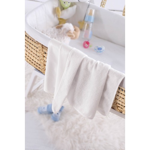 Σελτεδάκι (50x80) Προστατευτικό Κάλυμμα Στρώματος Πετσετέ Αδιάβροχο Rythmos Λευκό