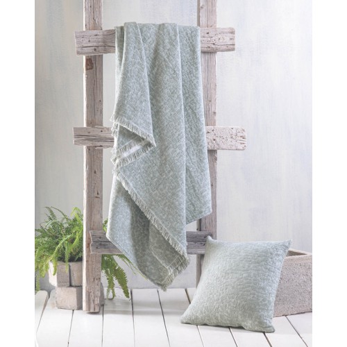 Ριχτάρι για Τριθέσιο Καναπέ (180x280) Ζακάρ Σενίλ Rythmos Kober Γκρι