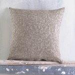 Διακοσμητική Θήκη (40x40) Ζακάρ για μαξιλάρια φιγούρας Rythmos Kober Καφέ