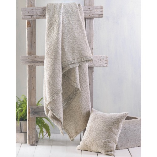 Ριχτάρι για Διθέσιο Καναπέ (180x240) Ζακάρ Σενίλ Rythmos Kober Μπεζ