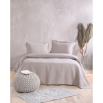 Σετ Κουβερλί 3 τεμ Σούπερ Υπέρδιπλο (240x250) Μικροσατέν Μονόχρωμο Rythmos Allure 1 Μπεζ