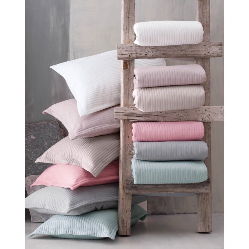 Σετ Κουβερλί Υπέρδιπλο (230x250) με Μαξιλαροθήκες, Μικροσατέν Μονόχρωμο Rythmos Jazz 2 Γκρι