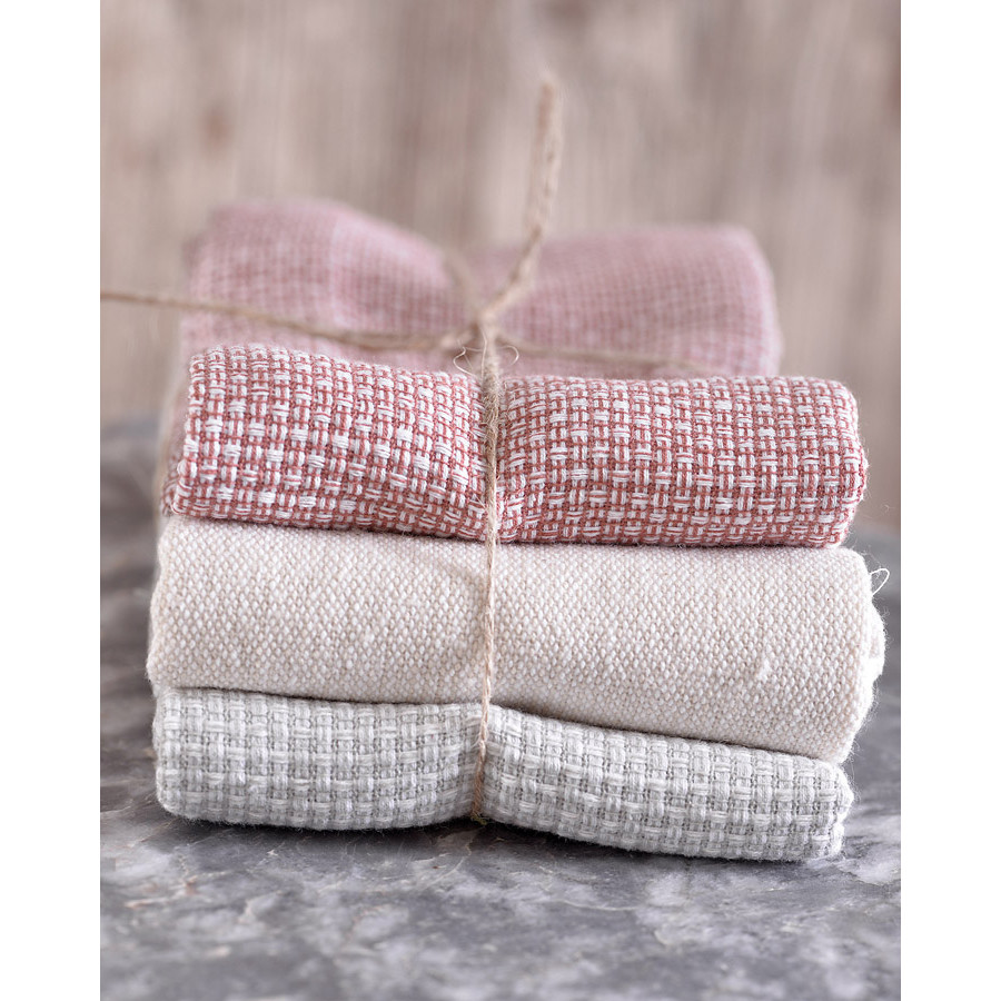 Σετ Πετσέτες 3 τεμ Κουζίνας (45x68) Βαμβακερές Rythmos Castilla