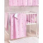 Σεντόνι Μπεμπέ (80x110) Λίκνου, Καλαθούνας Βαμβακερό Rythmos Young Heart