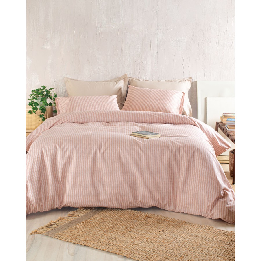 Σετ Σεντόνια Μονά (160x260) Rythmos Next Masters Ροζ