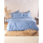 Σετ Παπλωματοθήκη Μονή (160x250) με μαξιλαροθήκη Rythmos Next Masters Μπλε