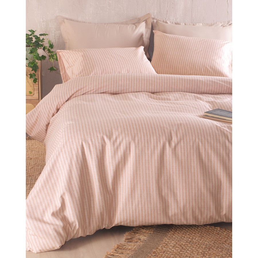 Σετ Σεντόνια Μονά (160x260) Rythmos Next Masters Ροζ