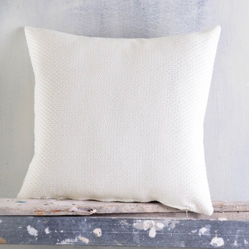 Διακοσμητική Θήκη (40x40) Ζακάρ Rythmos Matis Εκρού