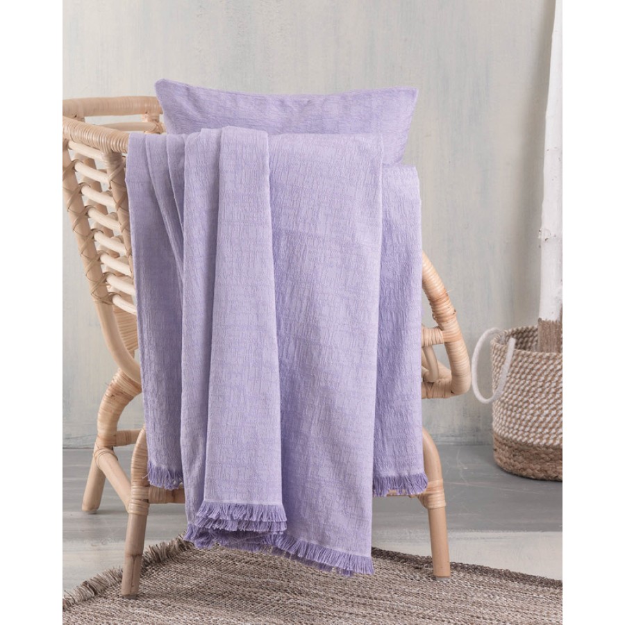 Ριχτάρι για Διθέσιο Καναπέ (180x240) Ζακάρ Rythmos Mauricio Λιλά