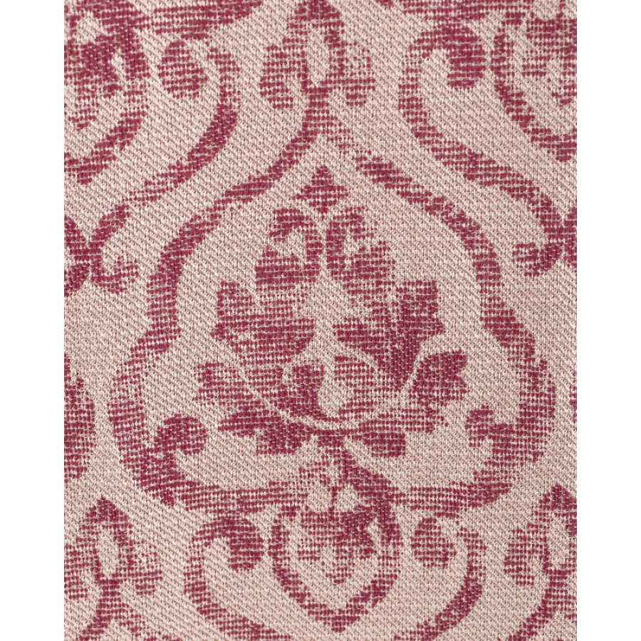 Ριχτάρι για Τριθέσιο Καναπέ (180x280) Ζακάρ Rythmos Medallion Κεραμιδί