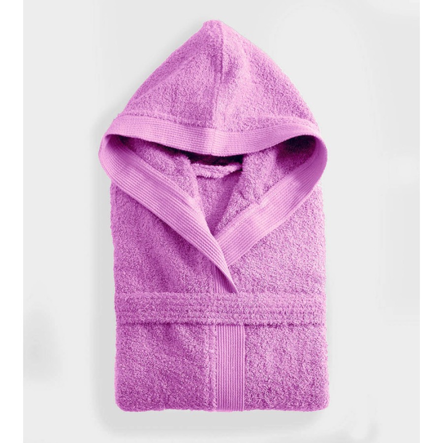 Μπουρνούζι (Small) με Κουκούλα Rythmos Amadeus Λιλά