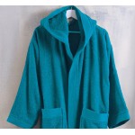 Μπουρνούζι (Medium) με Κουκούλα Rythmos Amadeus Τυρκουάζ