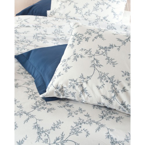 Μαξιλαροθήκες ζεύγος (50x70) Rythmos Symbol Odet μπλε