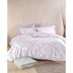 Σετ Σεντόνια Μονά (160x260) Βαμβακερά Rythmos Symbol Odet Μωβ