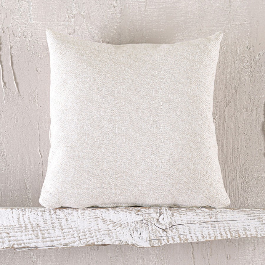 Διακοσμητική Θήκη (40x40) Ζακάρ για μαξιλάρια φιγούρας Rythmos Only Εκρου