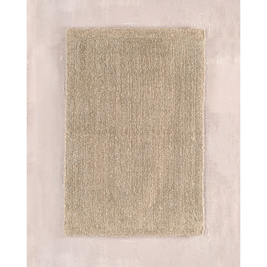 Ταπέτο - Πατάκι Μπάνιου (50x80) Βαμβακερό Rythmos Gaia Μπεζ Εκρού