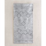 Πατάκι-Κουρελού (60x120) Βαμβακερό Rythmos Ketil Γκρι