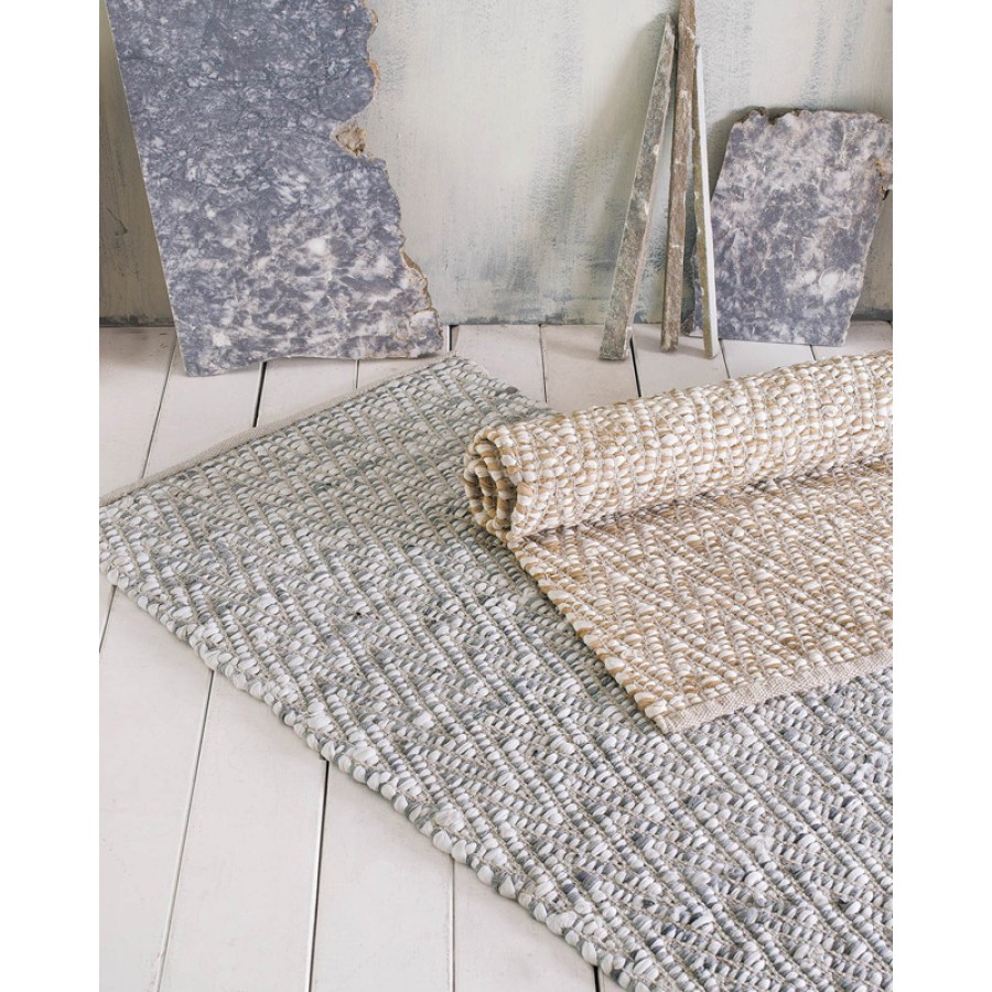 Πατάκι-Κουρελού (60x120) Βαμβακερό Rythmos Mandel Μπεζ