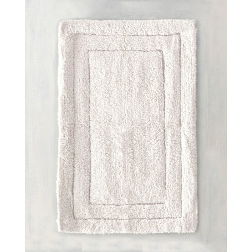 Ταπέτο - Πατάκι Μπάνιου (60x90) Βαμβακερό Rythmos Senna Εκρού