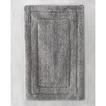 Ταπέτο - Πατάκι Μπάνιου (60x90) Βαμβακερό Rythmos Senna Γκρι