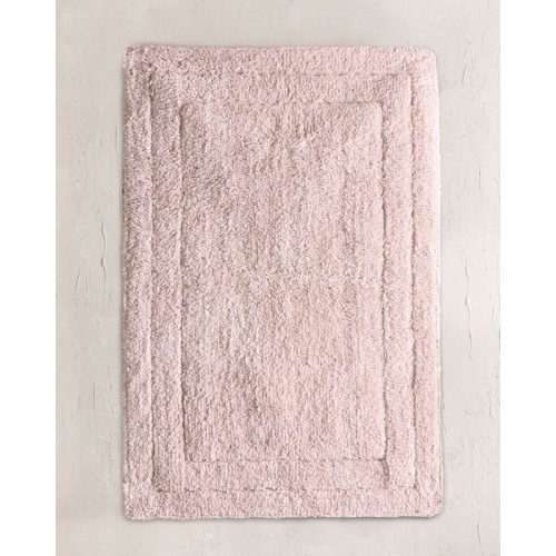 Ταπέτο - Πατάκι Μπάνιου (50x80) Βαμβακερό Rythmos Senna Πούδρα