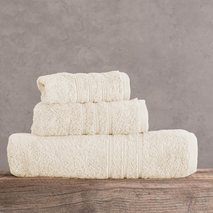 Πετσέτα Χειρός (30x50) Πενιέ Rythmos Aria Εκρού Πετσέτα Χειρός (30x50) Πενιέ Rythmos Aria Εκρού