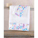 Σετ Πετσέτες 3 Τεμαχίων (Χεριών|Προσώπου|Λουτρού) Βαμβάκι 500γρ/τμ Κουτί Rythmos Candy