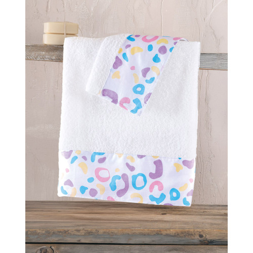 Σετ Πετσέτες 3 Τεμαχίων (Χεριών|Προσώπου|Λουτρού) Βαμβάκι 500γρ/τμ Rythmos Candy