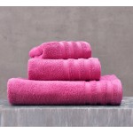 Πετσέτα Προσώπου (50x90) Πενιέ Rythmos Lagoon Φούξια