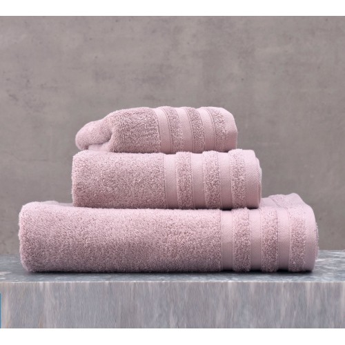 Πετσέτα Προσώπου (50x90) Πενιέ Rythmos Lagoon Πούδρα