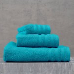 Πετσέτα Χειρός (40x60) Πενιέ Rythmos Lagoon Τυρκουάζ