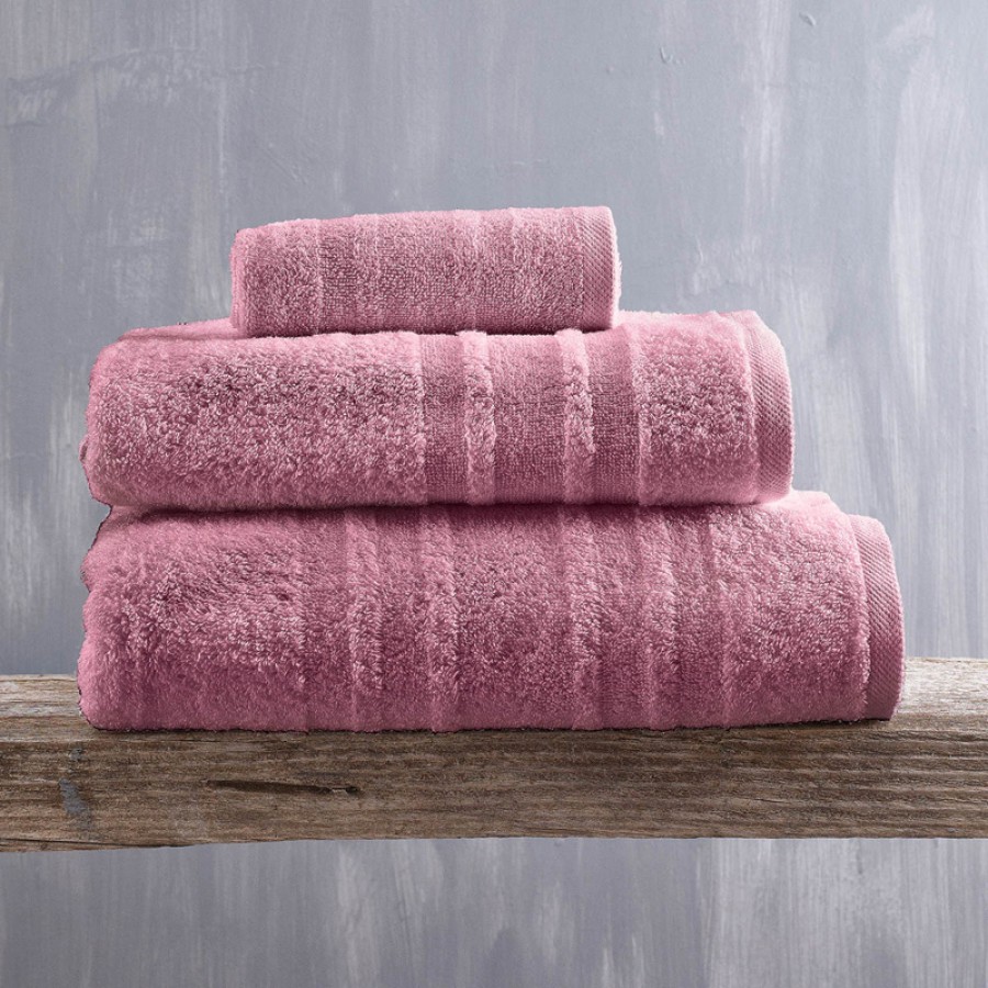 Πετσέτα Χειρός (30x50) Πενιέ Rythmos Laura Ροδί