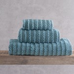 Πετσέτα Χεριών (30x50) Βαμβάκι 500 γραμ/τμ Rythmos Thiva Πετρόλ