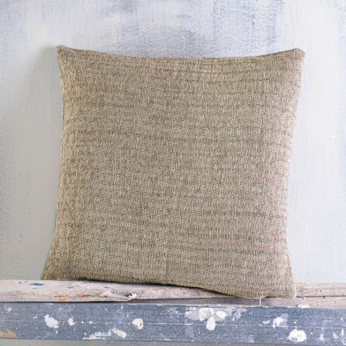 Διακοσμητική Θήκη (40x40) Ζακάρ για μαξιλάρια φιγούρας Rythmos Rachel Σκούρο Μπεζ