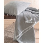 Ριχτάρι για Πολυθρόνα (160x180) Ζακάρ Rythmos Raven Ανοιχτό Γκρι