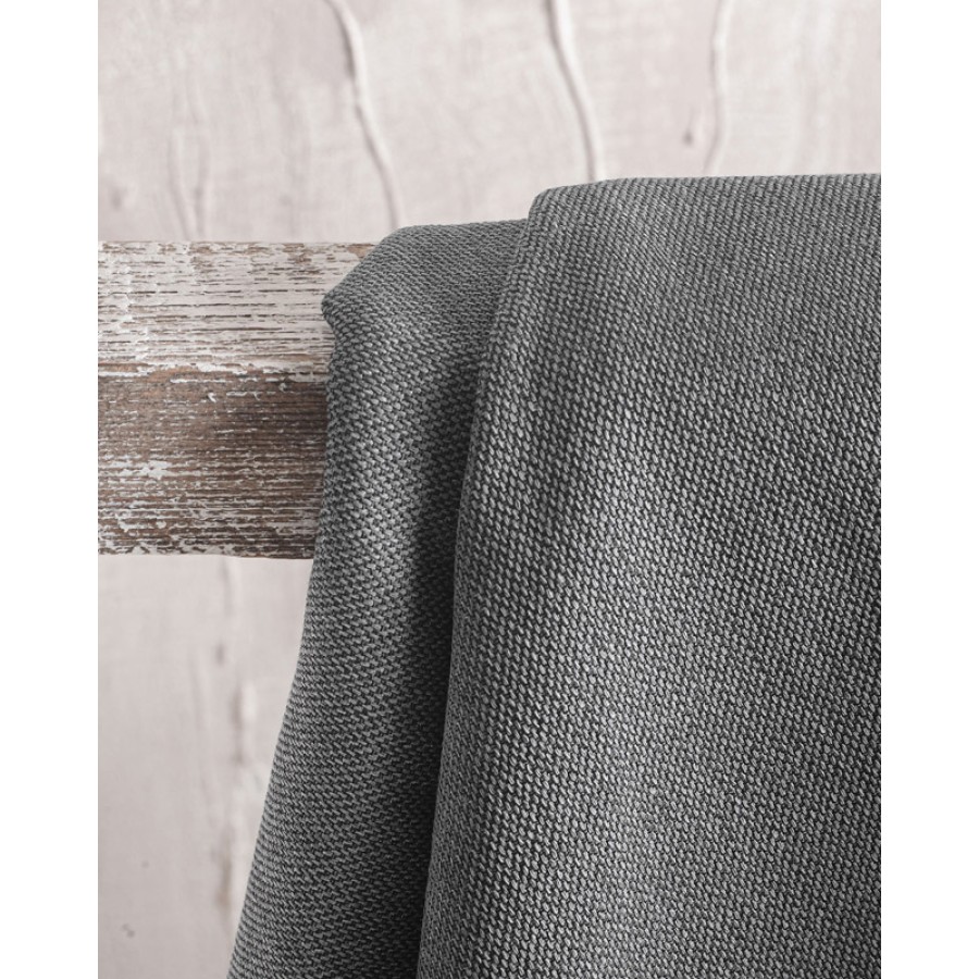 Ριχτάρι για Τριθέσιο καναπέ (180x280) Ζακάρ Rythmos Raven Γκρι
