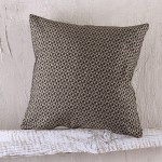 Διακοσμητική Θήκη (40x40) Ζακάρ για μαξιλάρια φιγούρας Rythmos Reeves Καφε