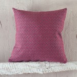 Διακοσμητική Θήκη (40x40) Ζακάρ για μαξιλάρια φιγούρας Rythmos Reeves Μπορντό