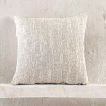 Μαξιλαροθήκη Διακοσμητική Φιγούρας (40x40) Σενίλ Μονόχρωμο Rythmos Apertius Μπεζ