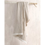 Ριχτάρι για Διθέσιο Καναπέ (180x240) Ζακάρ Βαμβακερό Rythmos Atticus Μπεζ