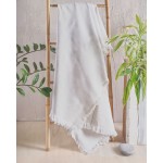 Ριχτάρι για Πολυθρόνα (160x180) Ζακάρ 4 Εποχών Rythmos Cadenza Εκρού