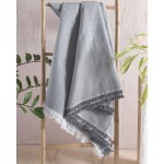 Ριχτάρι για Πολυθρόνα (160x180) Ζακάρ 4 Εποχών Rythmos Cadenza Γκρι