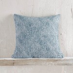 Διακοσμητική Θήκη για Μαξιλάρια Φιγούρας (40x40) Ζακάρ Σενίλ Rythmos Fidel Μπλε