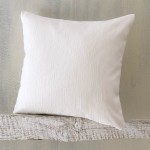 Διακοσμητική Θήκη (40x40) Ζακάρ Rythmos Figma Εκρού