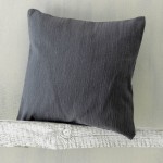 Διακοσμητική Θήκη (40x40) Ζακάρ Rythmos Figma Σκ. Γκρι